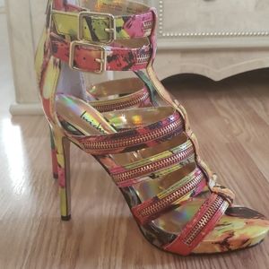 Heeled sandals